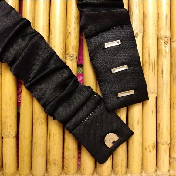 EUC VINTAGE MAJID Unique Glass Beaded Multicolored Diamond Patterned Belt 32-34 - Picture 4 of 13